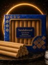 SANDALWOOD Charcoal Free Bambooless Thick Incense Sticks